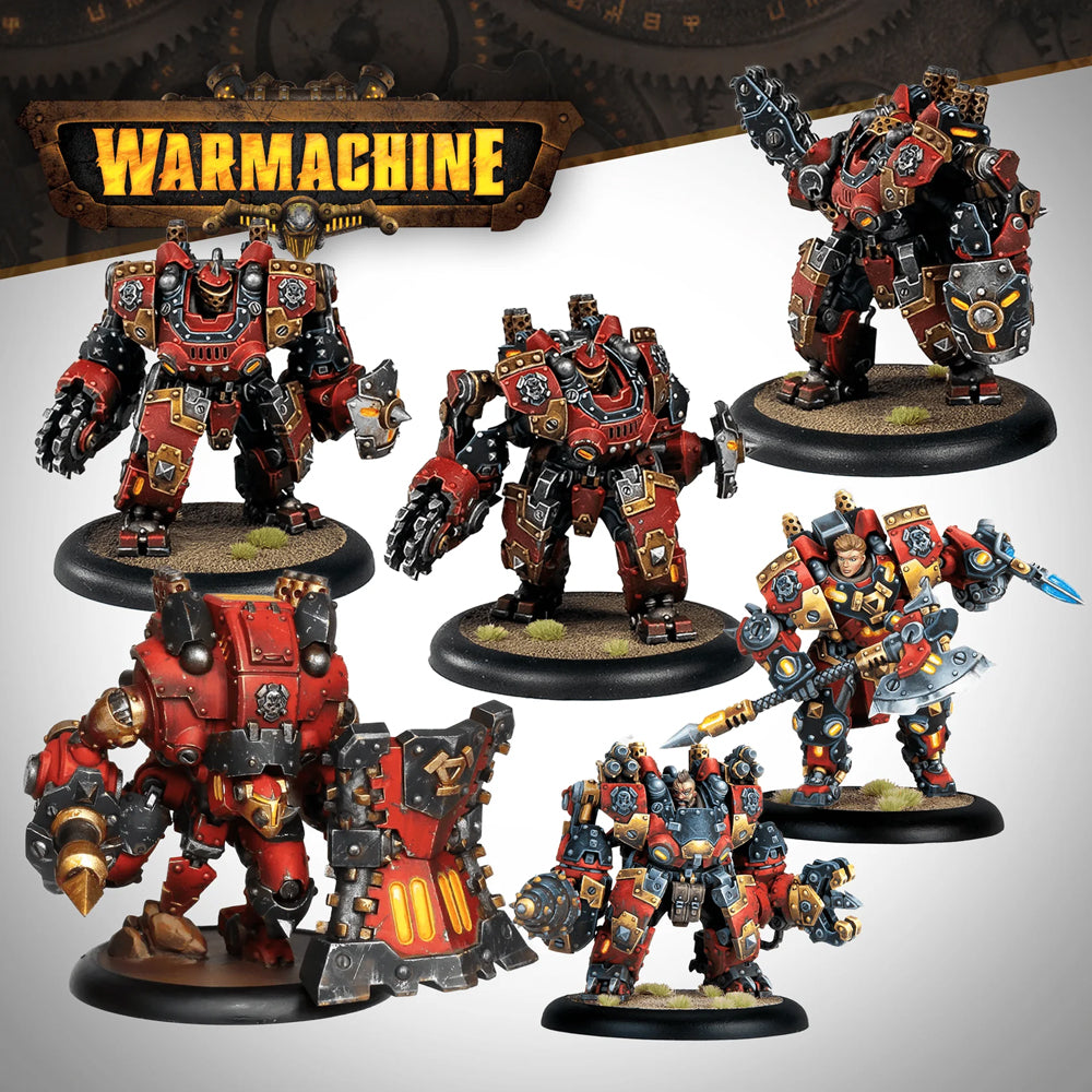 Khador Winter Korps Command Starter Example Painted Army