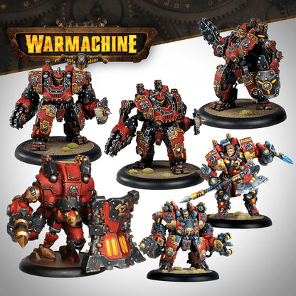 Khador Winter Korps Command Starter Example Painted Army