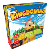 Kingdomino board game box with c...