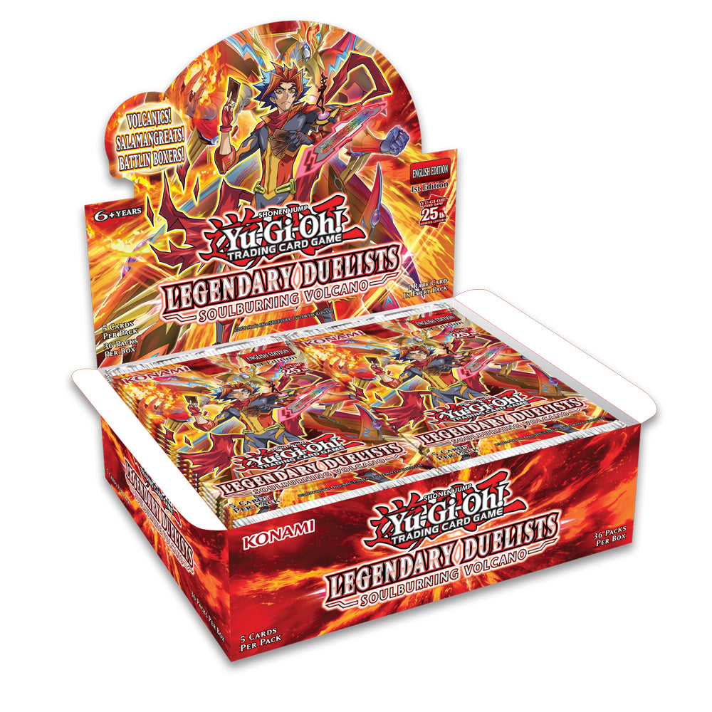 Yu-Gi-Oh! LD Soulburning Volcano Booster Box