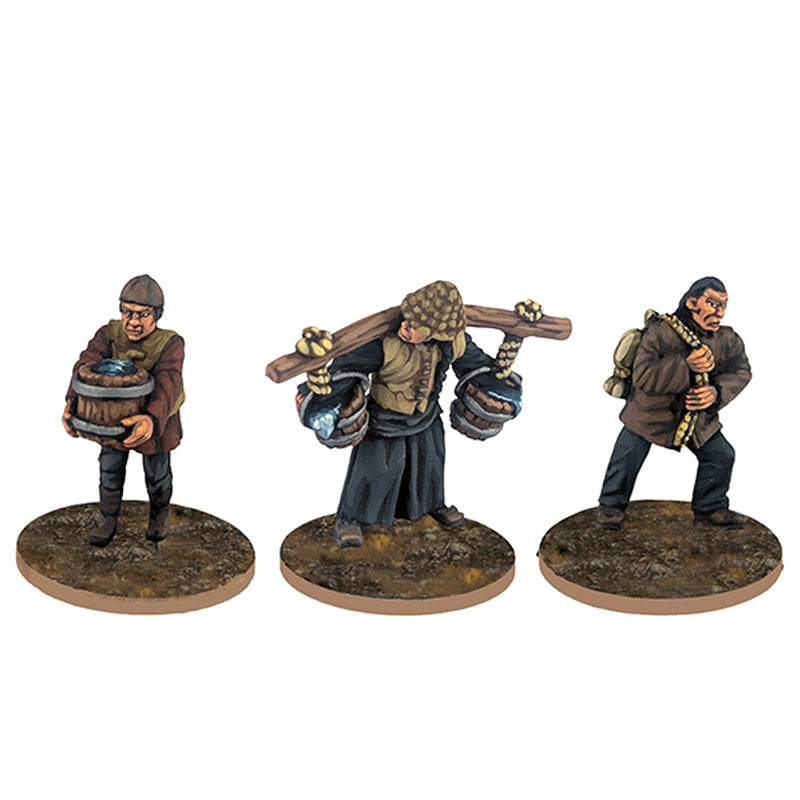Chinese Labourers Dead Man's Hand Miniatures Set