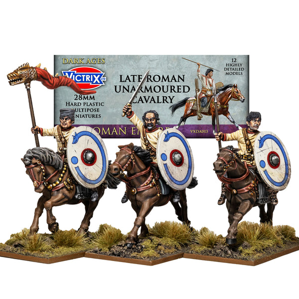 Late Roman Unarmoured Cavalry - Victrix Dark Ages