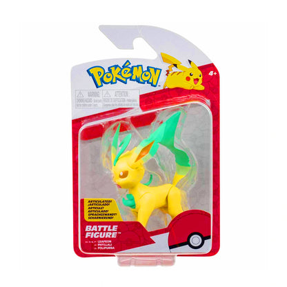 Leafeon Pokémon Battle Figure In Blister