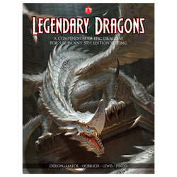 5E Legendary Dragons Hardback RPG Book