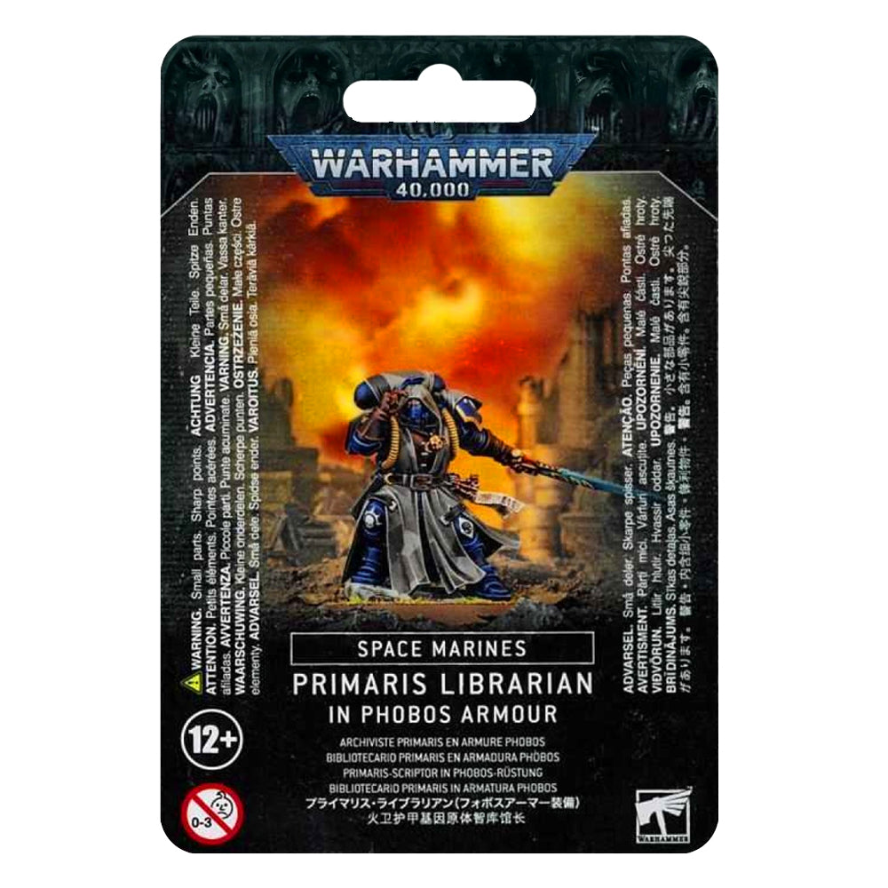 Primaris Librarian in Phobos Armour