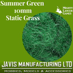 Summer Green 10mm Static Grass - Javis Tub