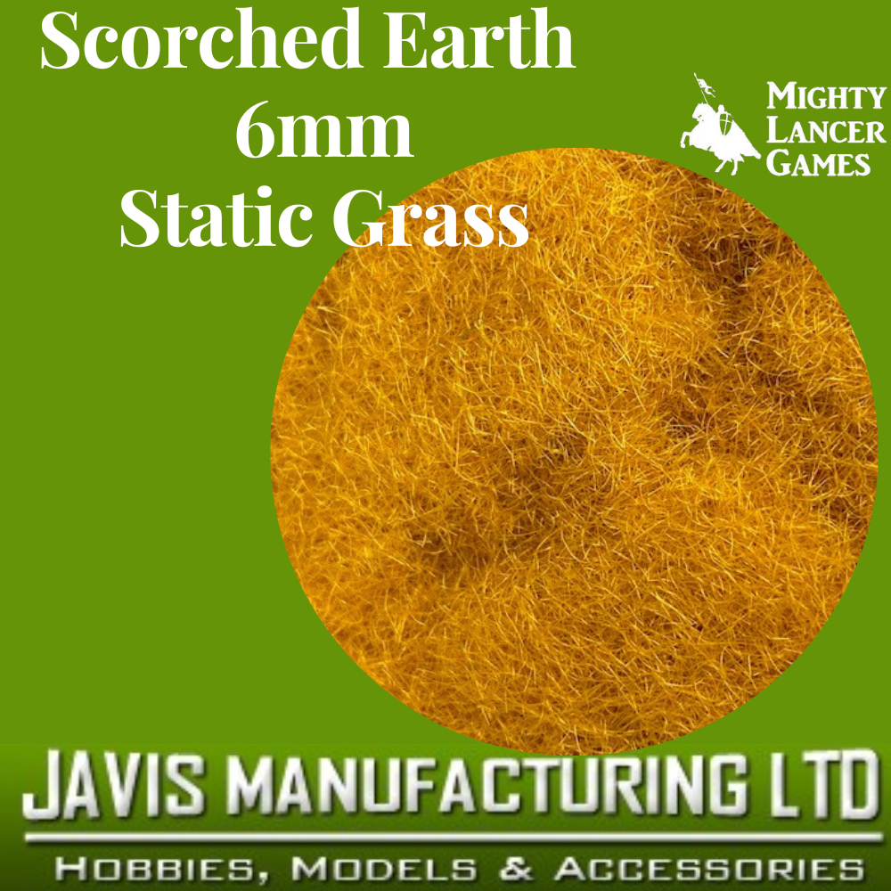 Scorched Earth 6mm Static Grass - Javis Tub