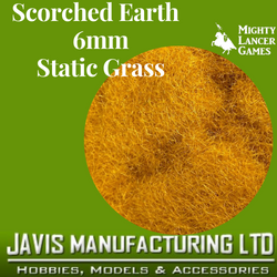 Scorched Earth 6mm Static Grass - Javis Tub