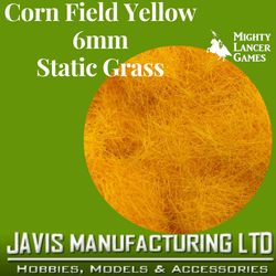 Corn Field Yellow 6mm Static Grass - Javis Tub