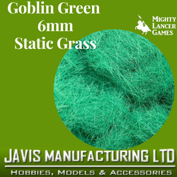 Goblin Green 6mm Static Grass - Javis Tub
