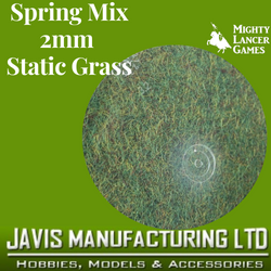 Spring Mix 2mm Static Grass - Javis Tub