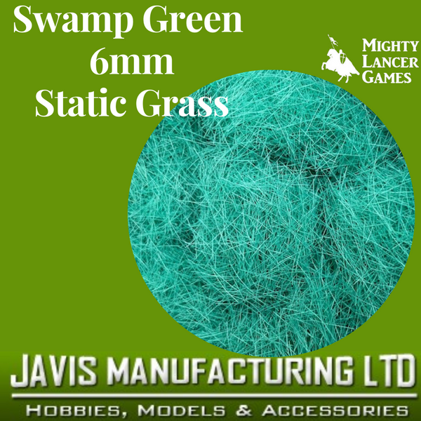 Swamp Green 6mm Static Grass - Javis Tub