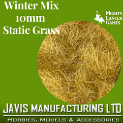 Winter Mix 10mm Static Grass - Javis Tub
