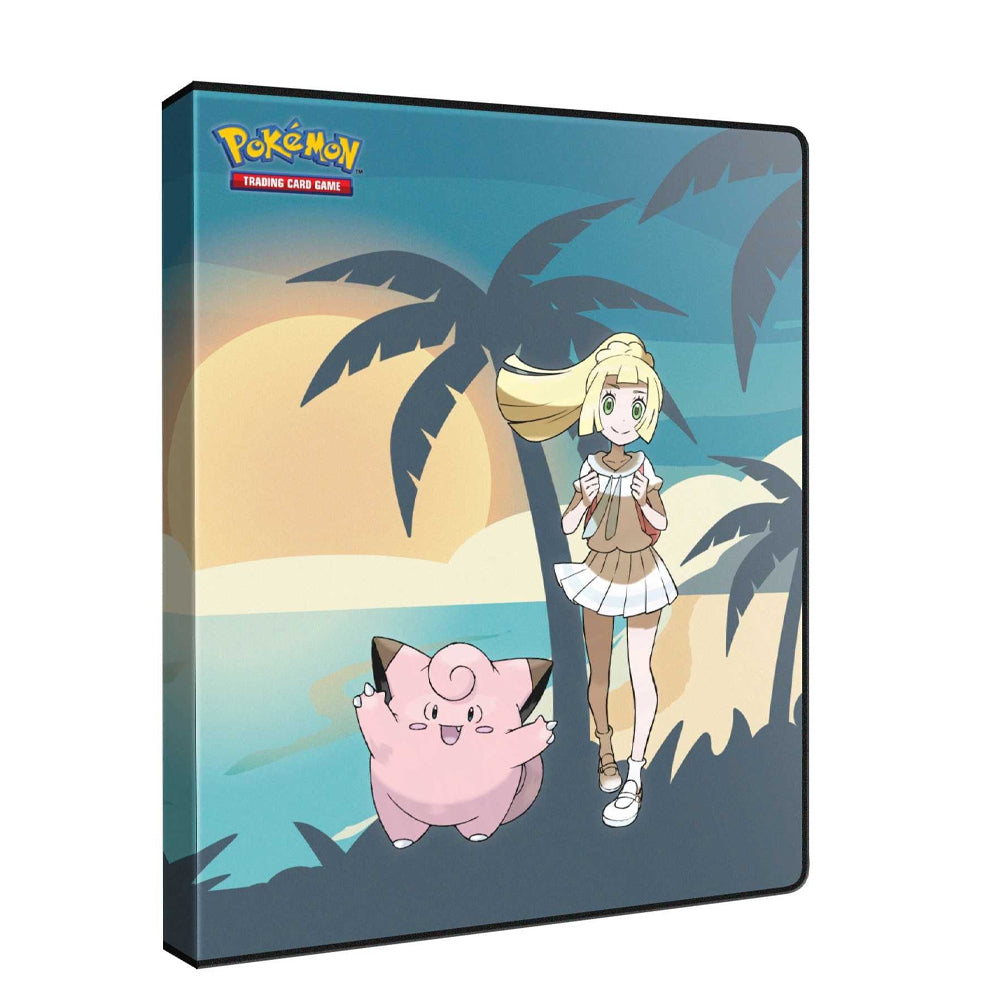 Pokémon TCG Lillie and Clefairy 9 Pocket Binder Front
