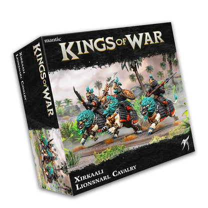 Kings of War Xirkaali Lionsnarl Cavalry Regiment | Mantic Games Resin Miniatures