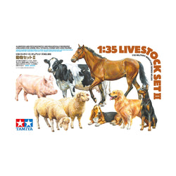 Livestock Set II Scale Models - Tamiya 1/35