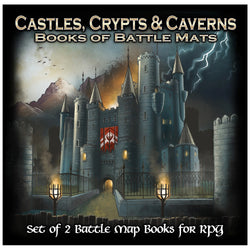 Loke Castles, Crypts & Caverns Book Of Battle Mats