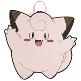 A Clefairy-shaped backpack featu...