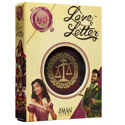 Love Letter Classic Eco Box card game with cards tokens and cloth bag