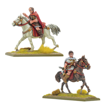 Roman Generals Lucius Cornelius Sulla & Gaius Marius Hail Caesar