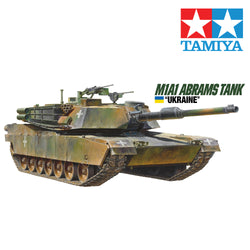 Ukraine M1A1 Abrams Tank - Tamiya (1/35) Scale Models