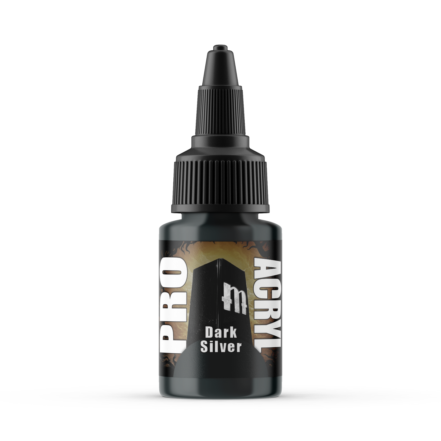 Pro Acryl Dark Silver Paint 22ml