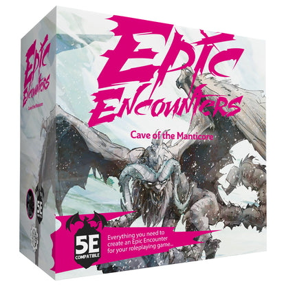 Epic Encounters: Cave of the Manticore – Face the Monstrous Predator!