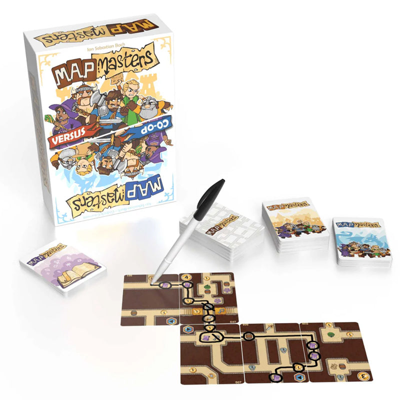 Map Masters Box Contents