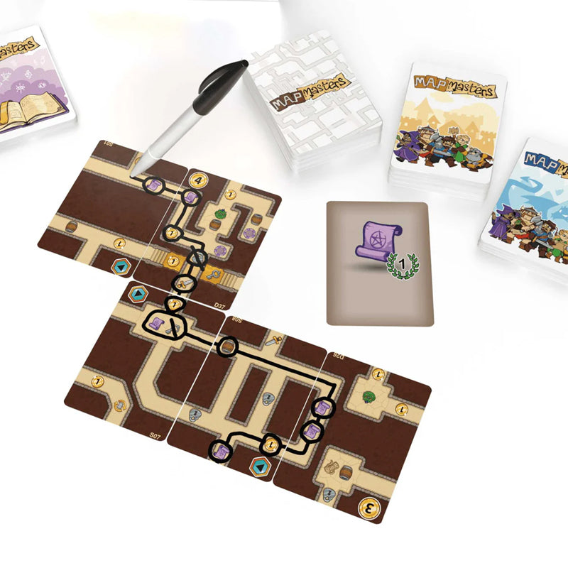 Map Masters Dungeon Delving Game