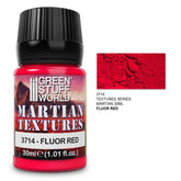 Fluor Red Martian Earth Ground T...