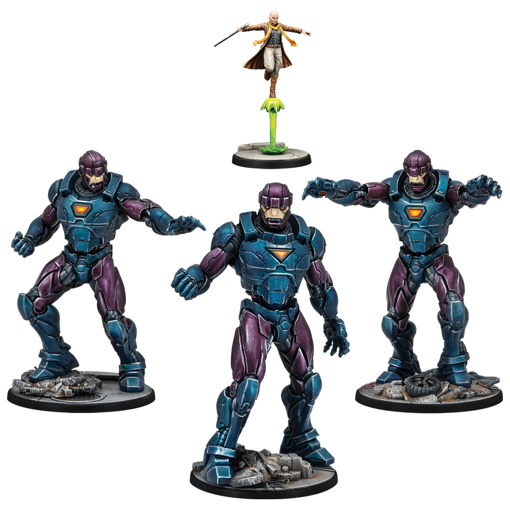 X-Men Sentinels Affiliation Pack Crisis Protocol Miniatures