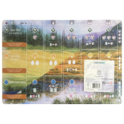 Wingspan Reversible Rubber Playmat