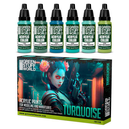 Maxx Formula Turquoise Paint Set - Green Stuff World