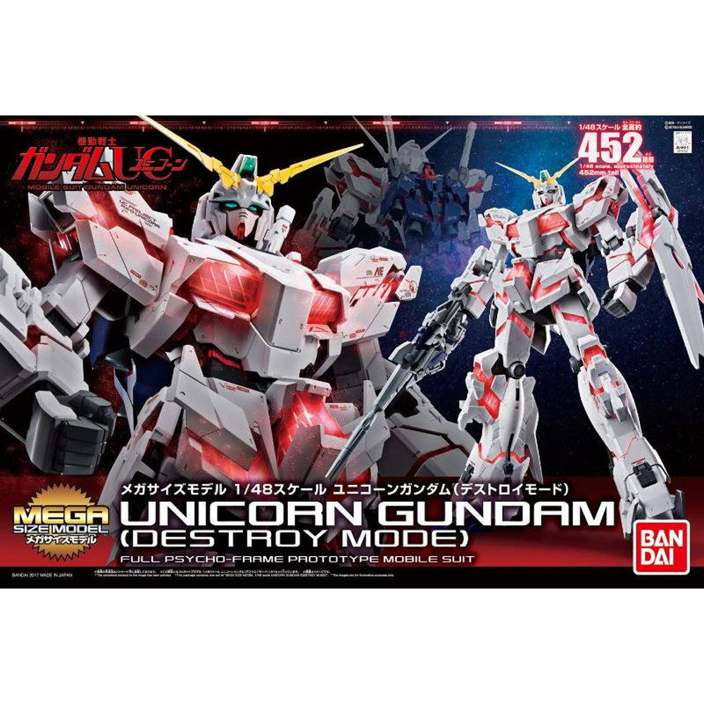 Mega Size Model Unicorn Gundam