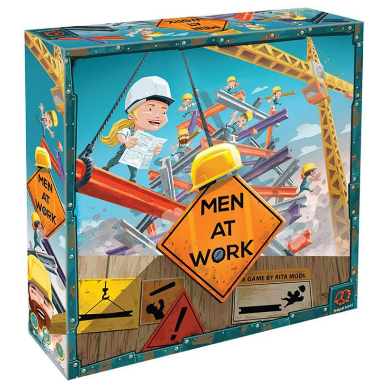 Men At Work Dexterity Board Game
