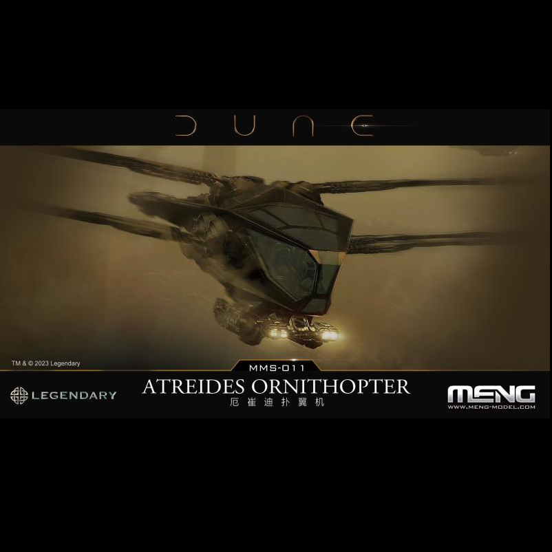 Meng Models 1:48 Dune Atreides Ornithopter Model Kit (MMS-011)