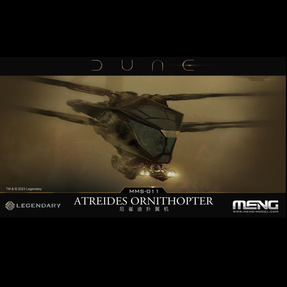 Meng Models 1:48 Dune Atreides Ornithopter Model Kit (MMS-011)