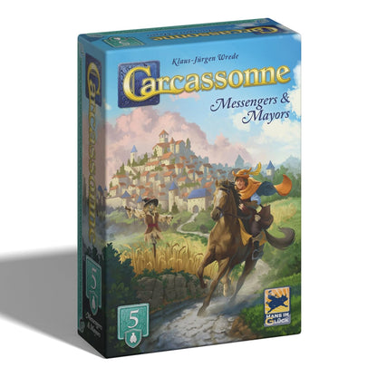 Carcassonne Messengers & Mayors Expansion 5