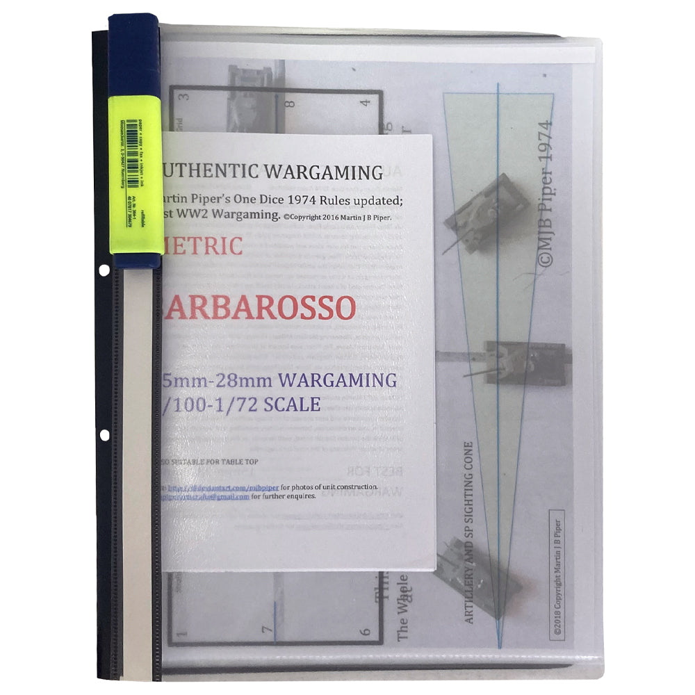 Metric Tabletop WWII Fast Wargaming Barbarosso