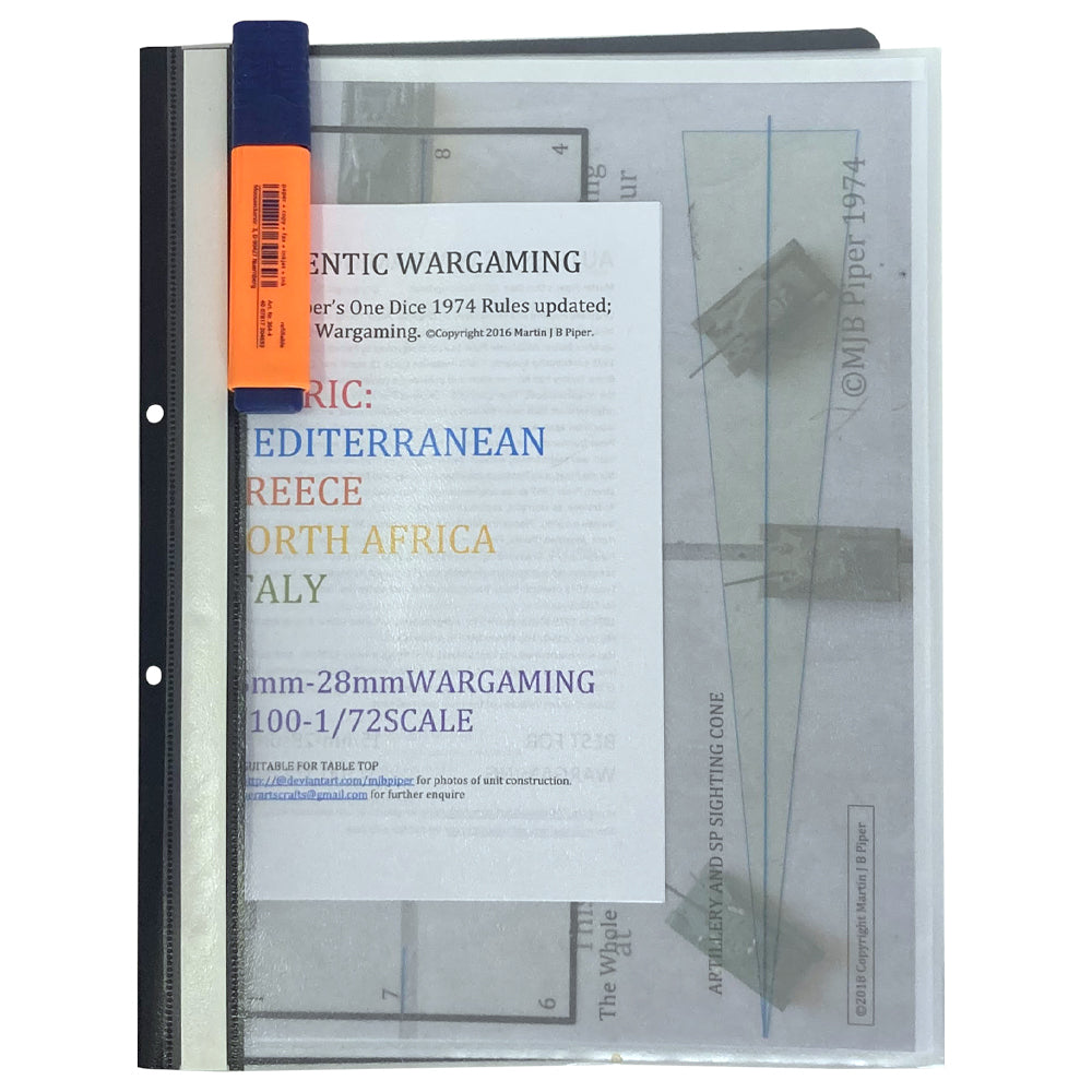 Metric Tabletop WWII Mediterranean Greece N. Africa & Italy