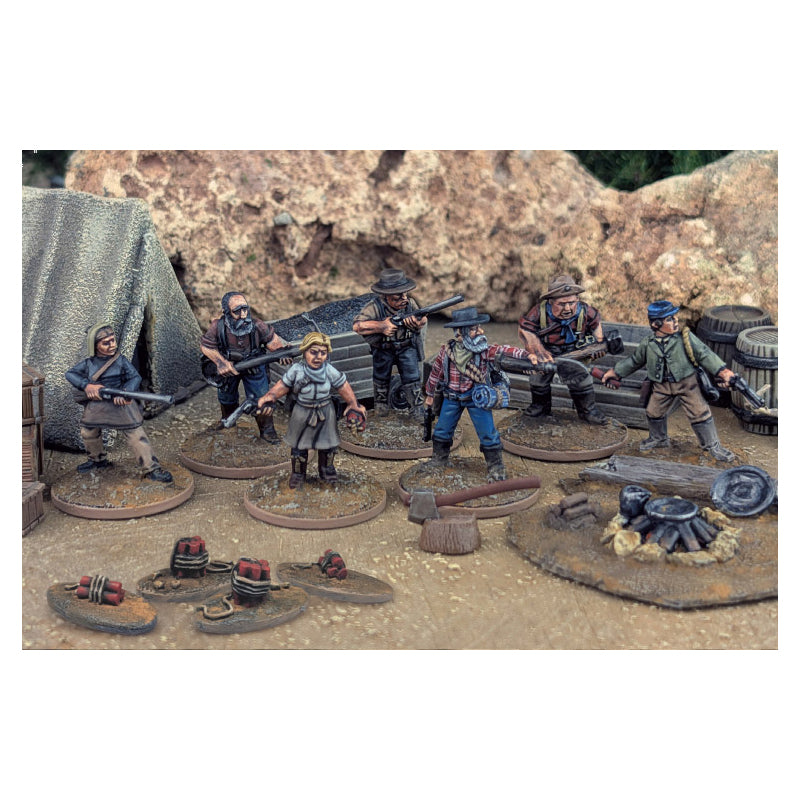 Dead Man's Hand Miner Faction Painted Examples