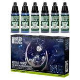 Misty Blue Paint Set - Green Stu...