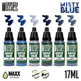 What's Inside the Misty Blue Maxx Formula Paint Set
