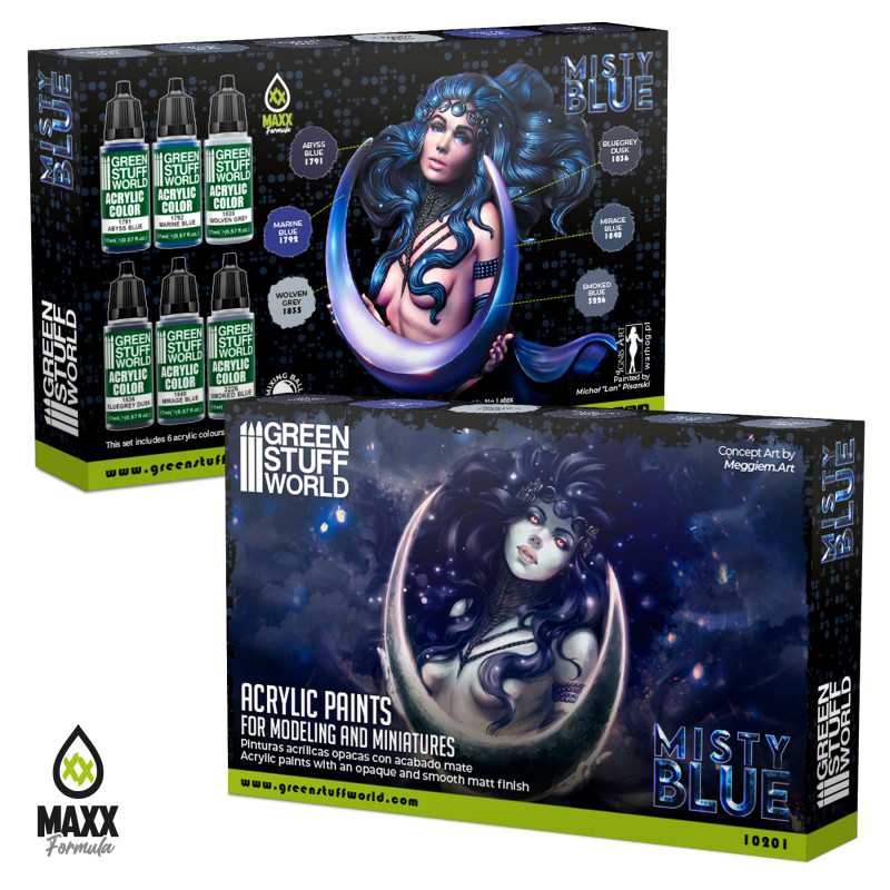 Green Stuff World Misty Blue Maxx Formula