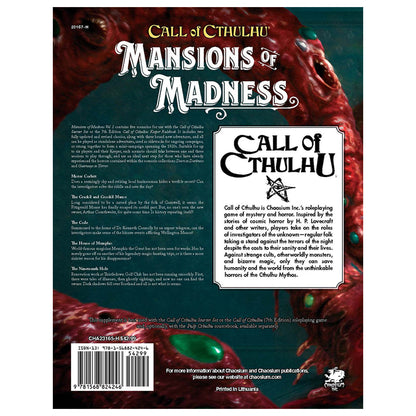 Call of Cthulhu - 7e Mansions of Madness Vol. 1 Behind Closed Doors Hardcover