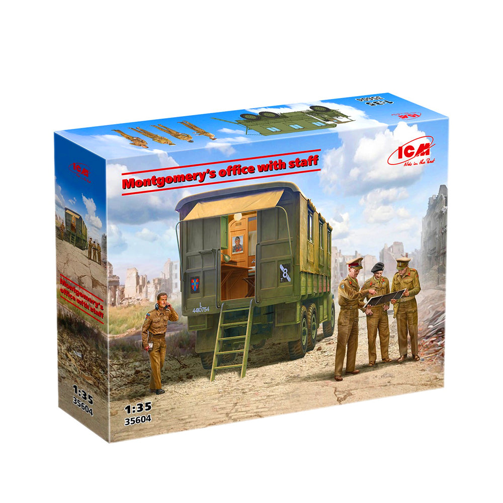 Montgomery’s Office with Staff Model Kit