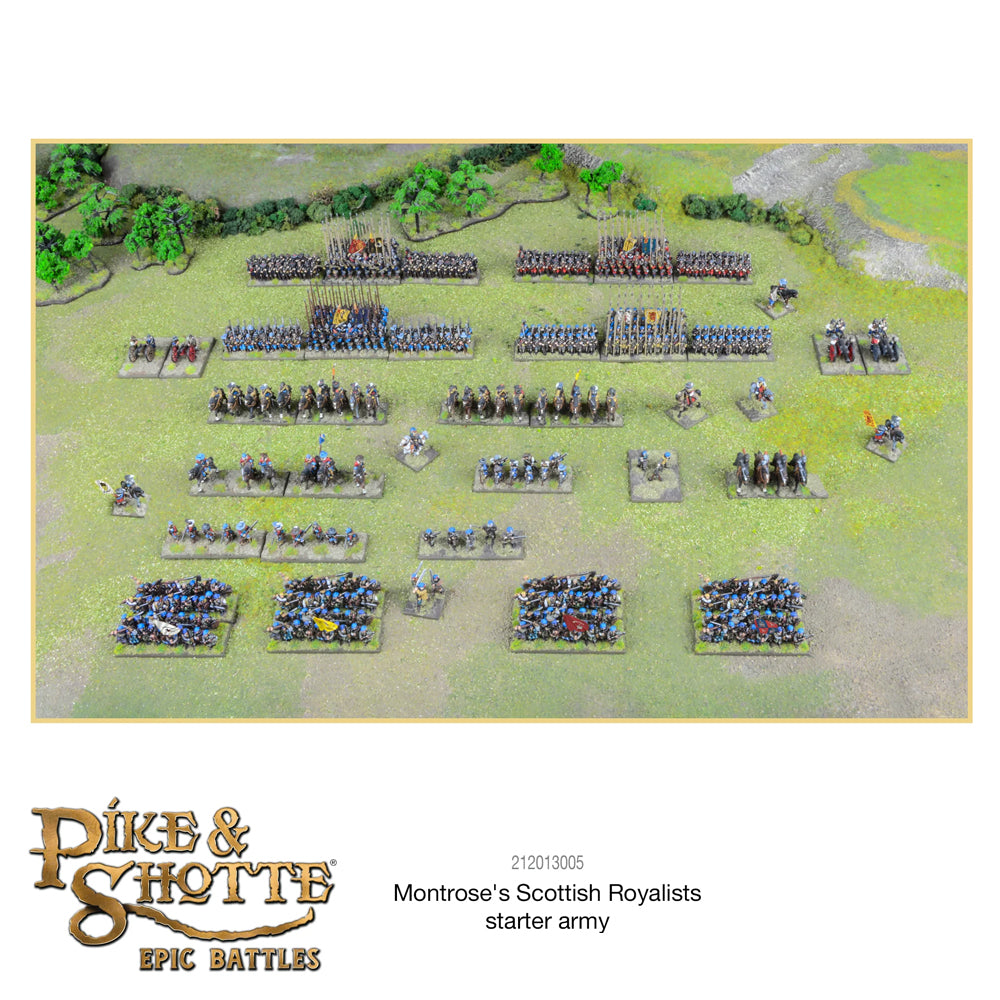 Pike & Shotte Epic Battles: Montrose's Scottish Royalists starter army