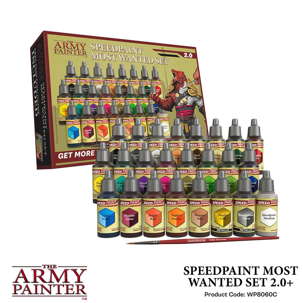 The Army Painter Version 2 Most Wanted Paint Set