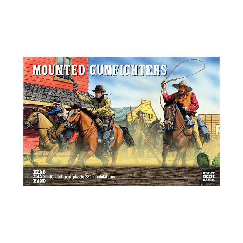 Mounted Gunfighters Dead Man's Hand Miniatures