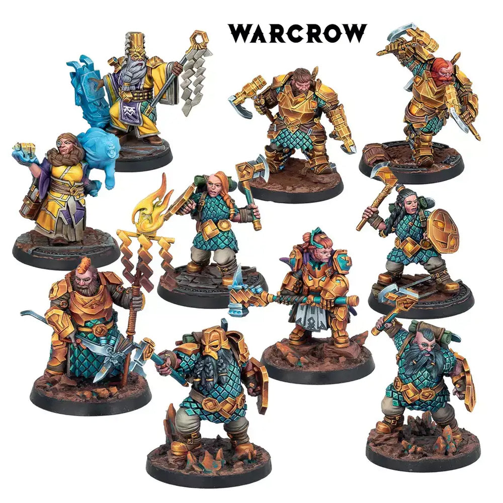 Warcrow Mounthaven Action Pack Painted Example